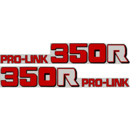 Honda CR350R Pro-Link Motocross Stickers – Classic MX Decals (2-Pack)