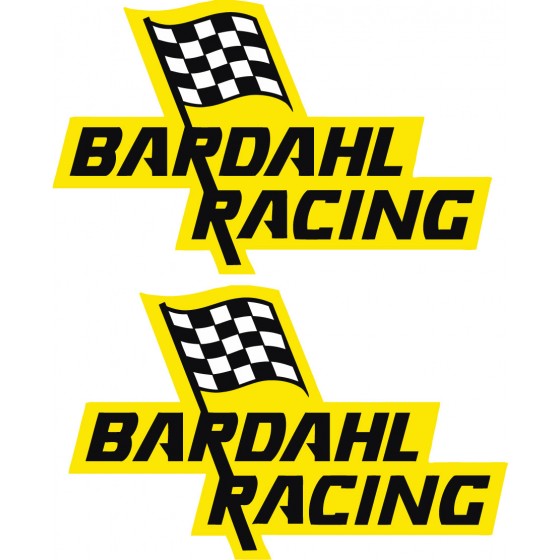 2x Bardahl Racing Stickers...