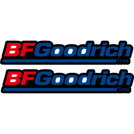 2x Bf Goodrich Stickers Decals