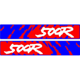 Honda Cr 500r Stripe Style 3 Stickers Decals - DecalsHouse
