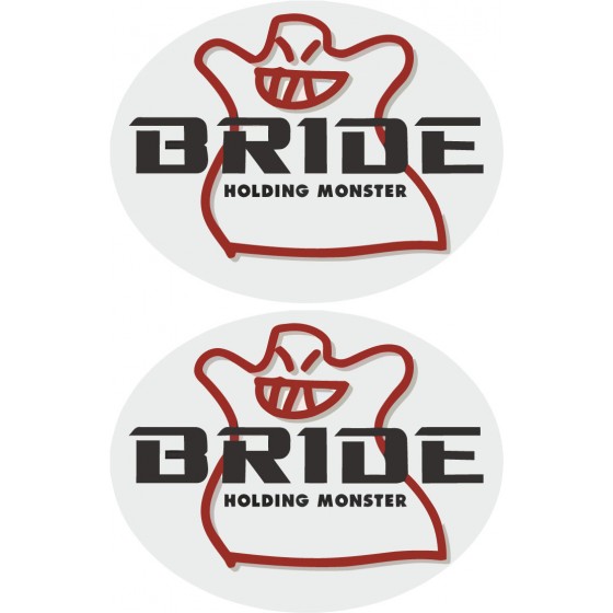 2x Bride Style 2 Stickers...