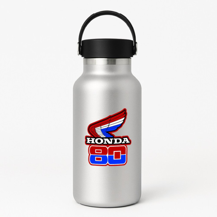 Honda CR80R Wings Style 2 Stickers – Mini MX Motocross Decals (2-Pack)
