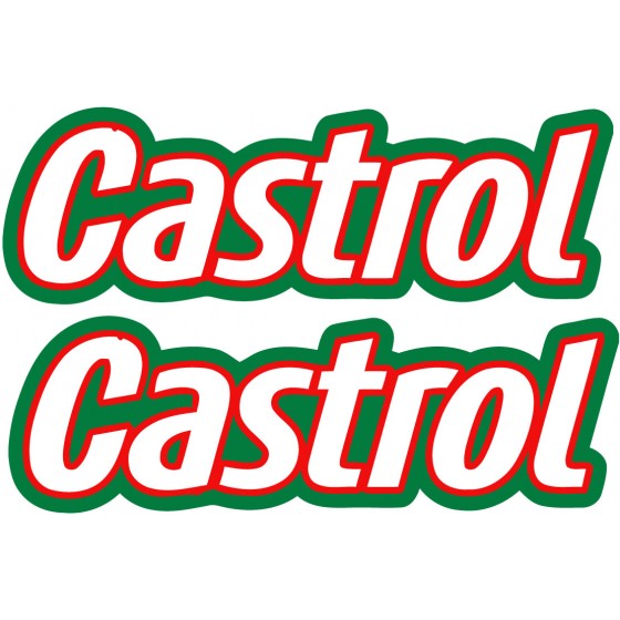 2x Castrol Lettering...