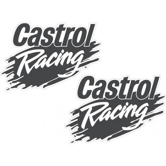 2x Castrol Racing Stickers...