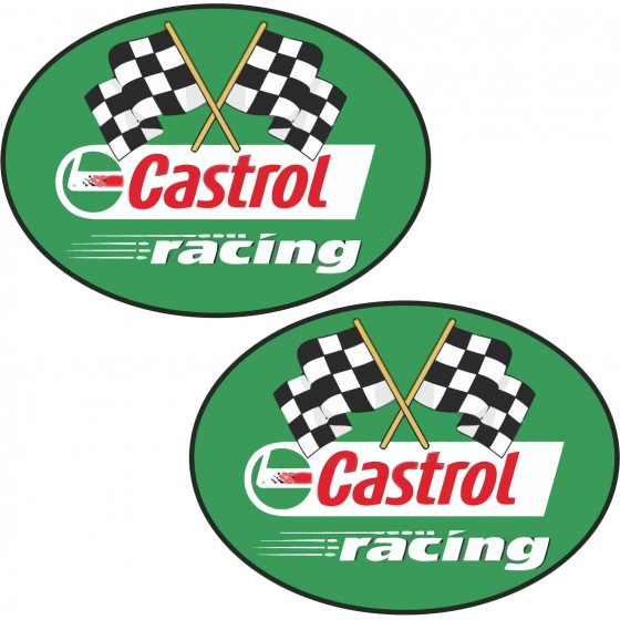 2x Castrol Racing Style 2...