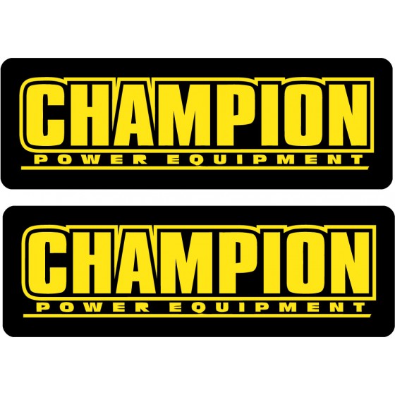 2x Champion Power Equipment...