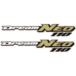 Honda Dream Neo 110 Stickers Decals - DecalsHouse