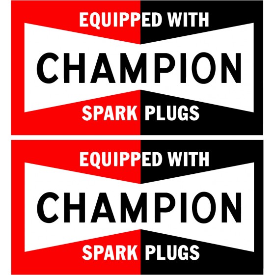 2x Champion Spark Plugs...