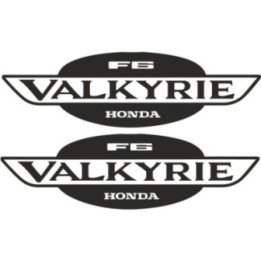 Honda Valkyrie F6C Power Cruiser Stickers (2-Pack)