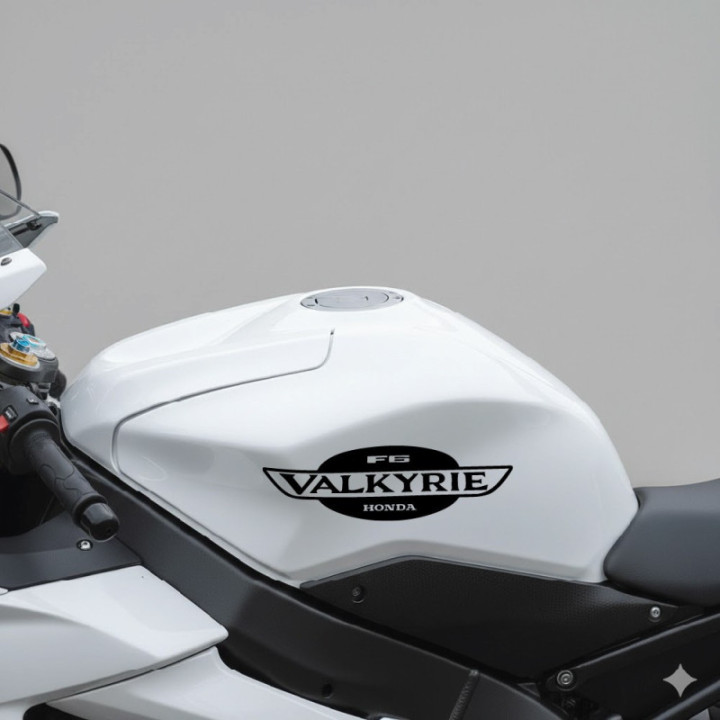 Honda Valkyrie F6C Power Cruiser Stickers (2-Pack)