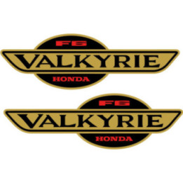 Honda F6C Valkyrie Cruiser Stickers – Motorcycle Decals (2-Pack)