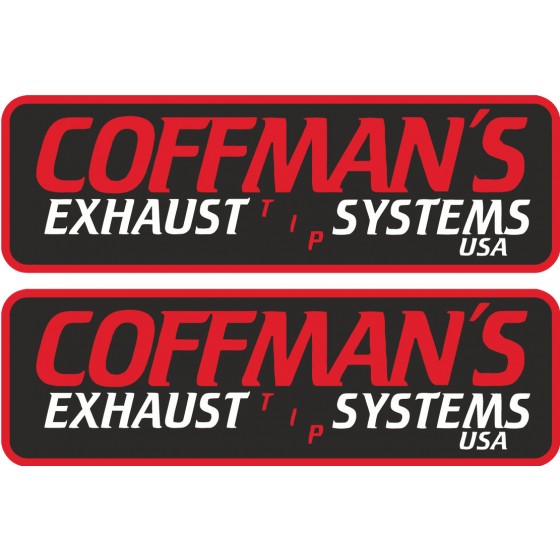 2x Coffmans Exhaust Systems...