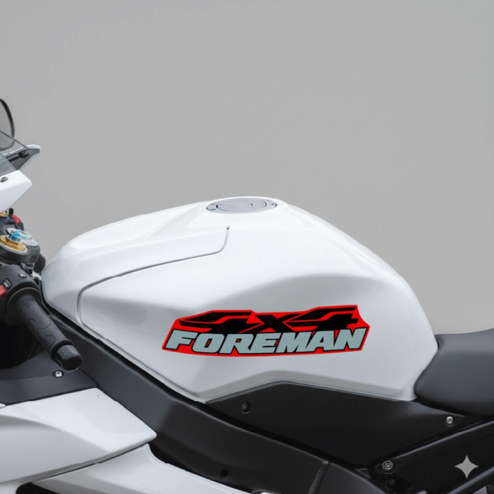 Honda Fourtrax Foreman 4x4 Stickers – Utility ATV Off-Road Decals (2-Pack)