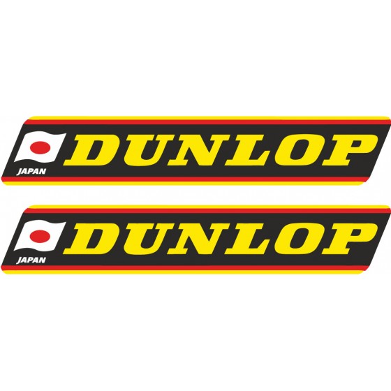 2x Dunlop Japan Stickers...
