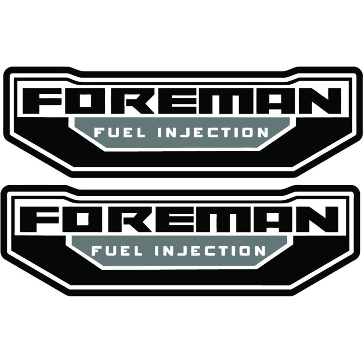 Honda Fourtrax Foreman Fuel Injection Stickers Decals - DecalsHouse