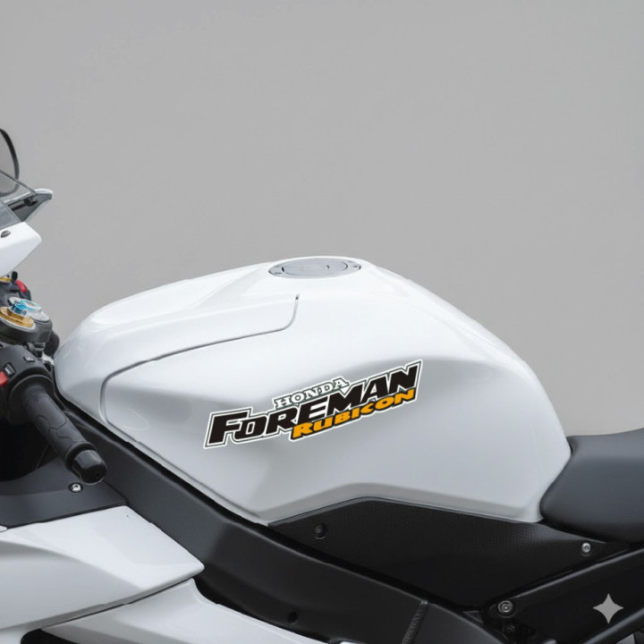 Honda Fourtrax Foreman Rubicon Stickers – ATV Decals (2-Pack) | DecalsHouse