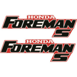 Honda Fourtrax Foreman Stickers – TRX450 TRX500 ATV Decals (2-Pack)