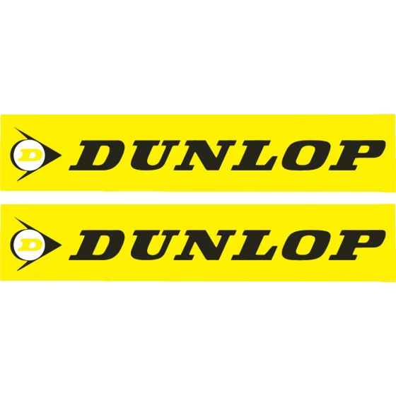 2x Dunlop Style 2 Stickers...