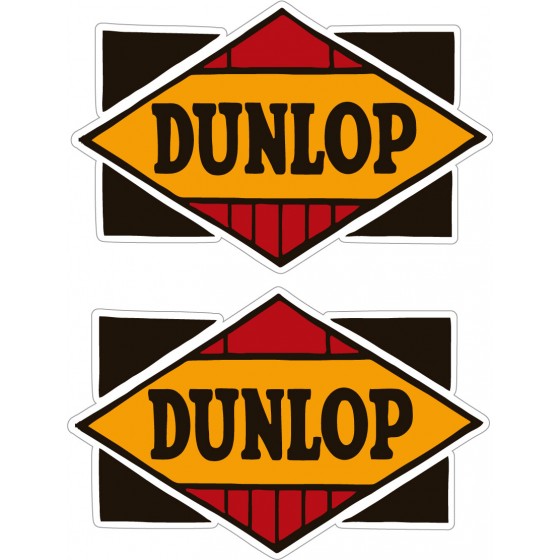 2x Dunlop Style 9 Stickers...