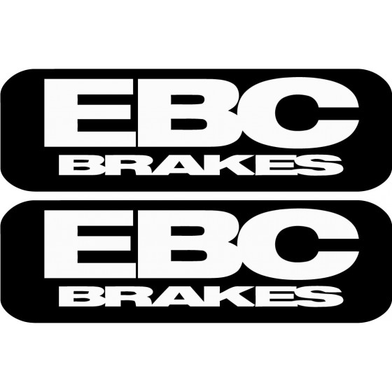 2x Ebc Brakes Black And...