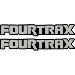 Honda Fourtrax ATV Stickers – TRX250 TRX420 Quad Decals (2-Pack)