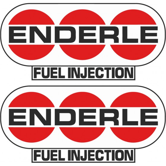2x Enderle Stickers Decals
