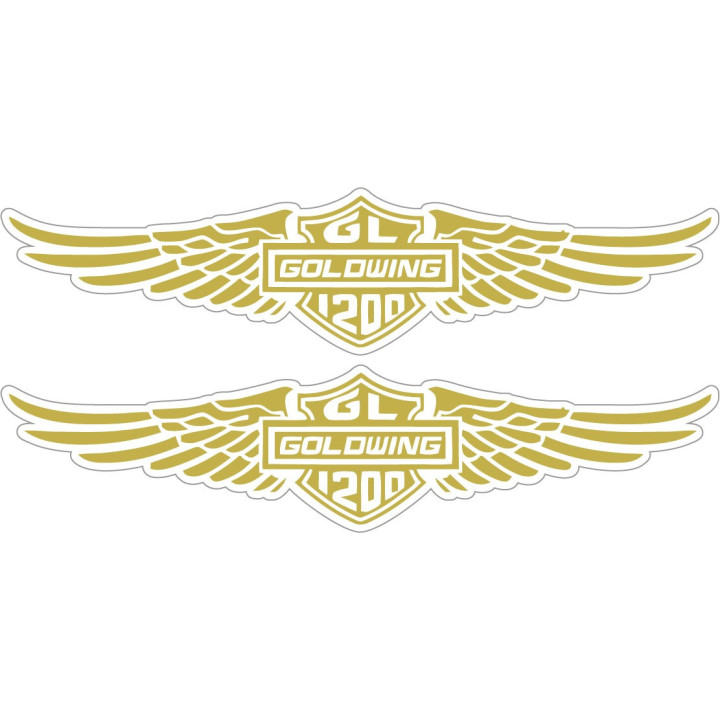 Honda Gl 1200 Gold Wing Style 2 Stickers Decals - DecalsHouse