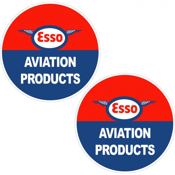 2x Esso Aviation Products...