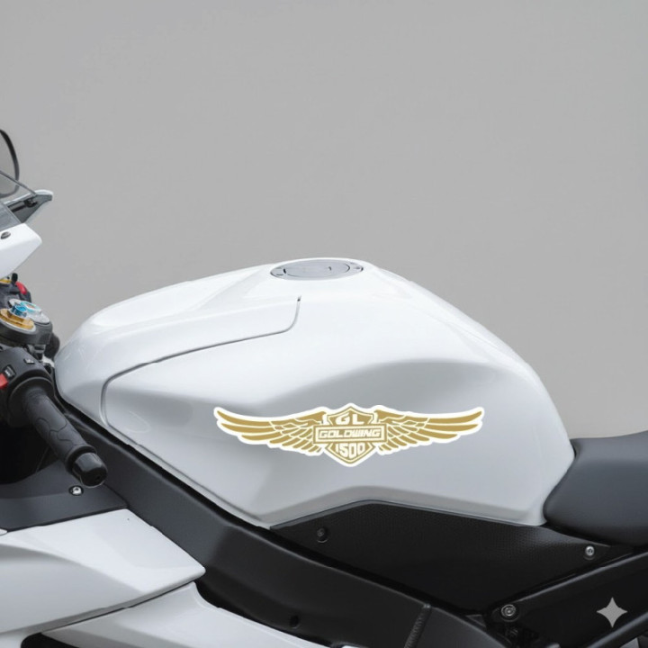 Honda Gold Wing GL1500 Stickers – Touring Cruiser Motorcycle Decals (2-Pack)