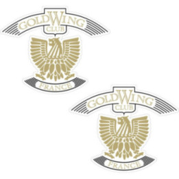 Honda Gl Gold Wing France Stickers Decals - DecalsHouse
