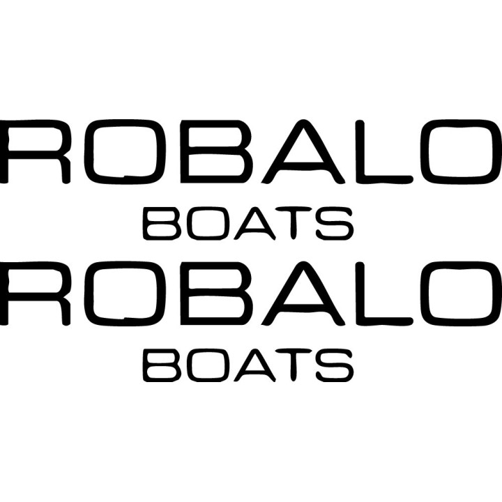 Robalo Stickers – Centre Console Fishing Boat Decals (2-Pack)