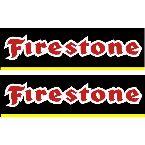 2x Firestone Lettering...