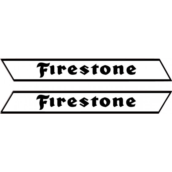 2x Firestone Stripes...