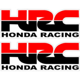 Honda HRC Racing Style 2 Stickers – CBR Fireblade Decals (2-Pack)