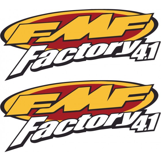 2x Fmf Factory Stickers Decals