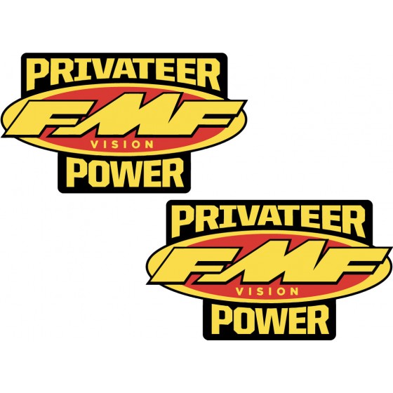 2x Fmf Power Stickers Decals