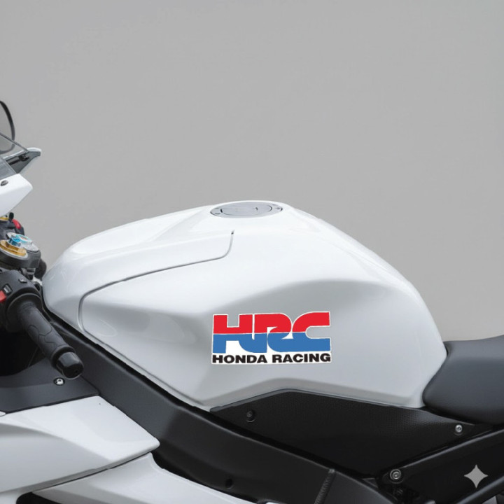 Honda HRC Stickers Style 3 – MotoGP Race Replica Decals (2-Pack)