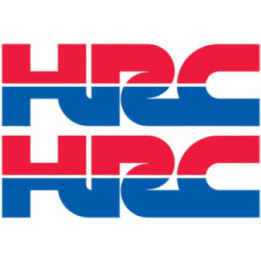 Honda HRC Stickers - Honda Racing Corporation Decals (2-Pack)