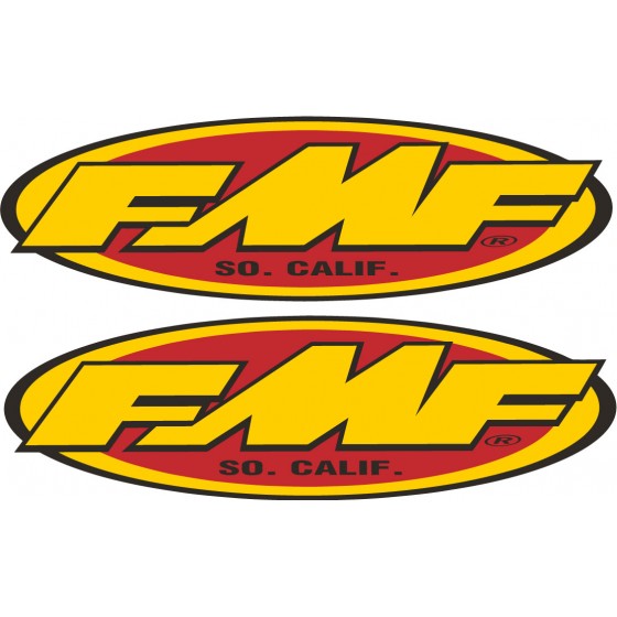 2x Fmf Style 2 Stickers Decals