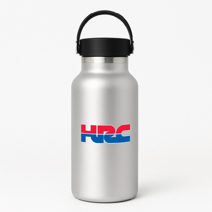 Honda HRC Stickers - Honda Racing Corporation Decals (2-Pack)
