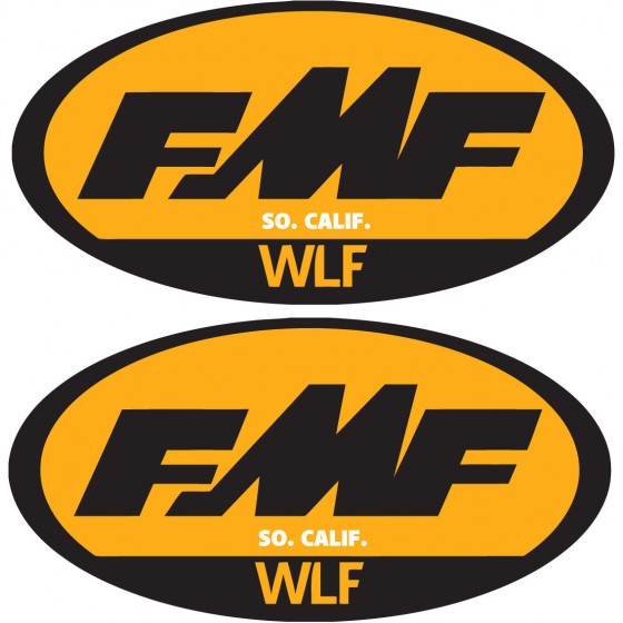 2x Fmf Style 4 Stickers Decals
