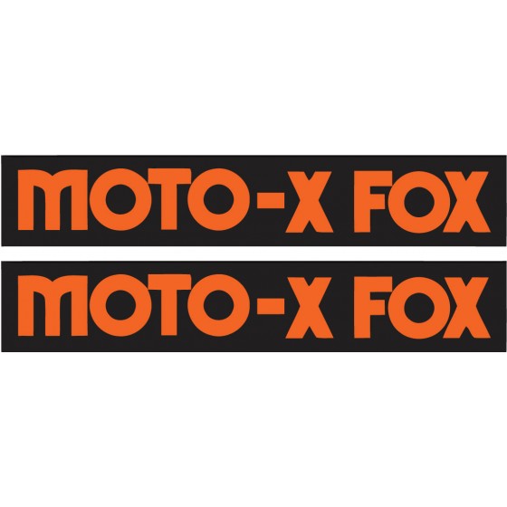 2x Fox Racing Moto Orange...