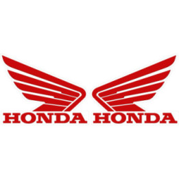 Honda Wings Logo Stickers - Motorcycle Tank Decals (2-Pack)