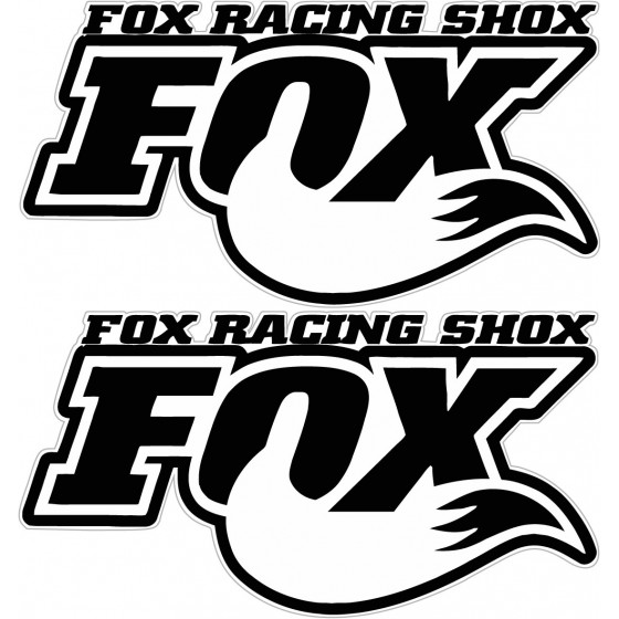 2x Fox Racing Shox Stickers...