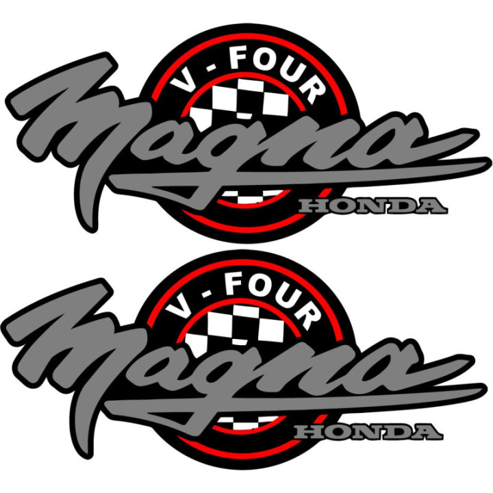 Honda Magna Cruiser Stickers – Motorcycle Decals (2-Pack)