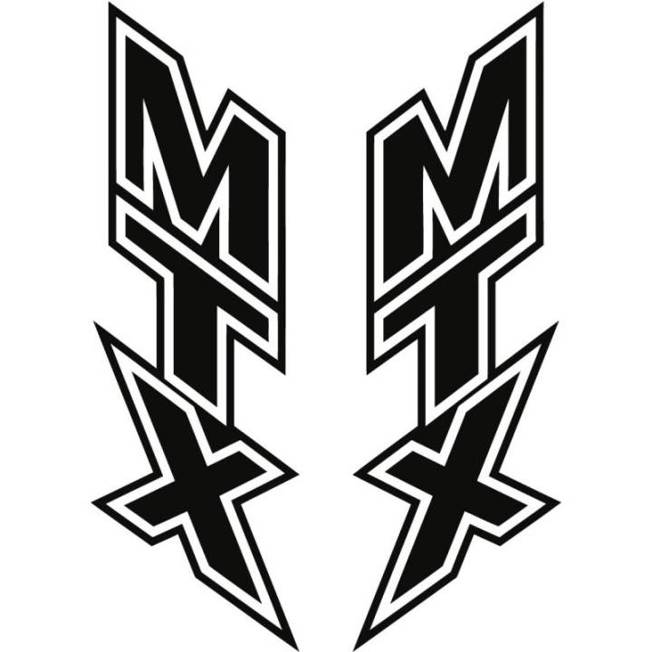 Honda MTX Stickers – MTX125 MTX200 Enduro Restoration Decals (2-Pack)