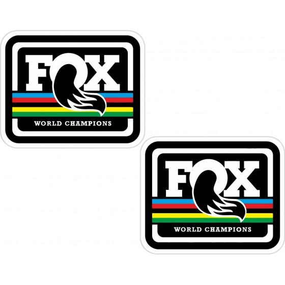2x Fox Racing World...