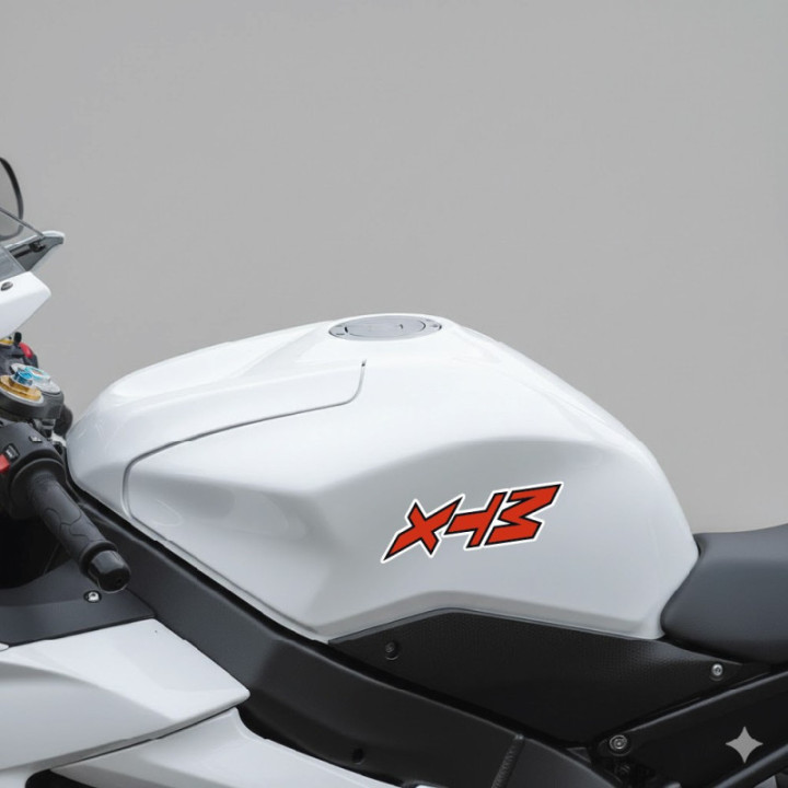 Honda MTX Style 4 Stickers – MTX50 MTX125 MTX200 Trail Decals (2-Pack)