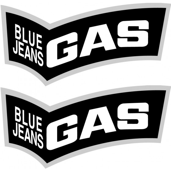 2x Gas Blue Jeans Dark...