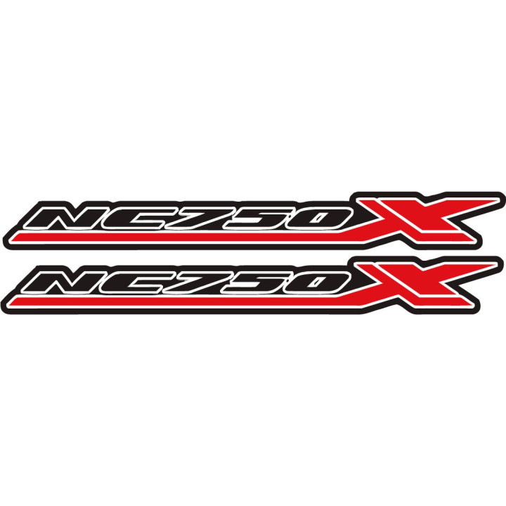 Honda NC750 Stickers – NC750S NC750X Commuter Motorcycle Decals (2-Pack)